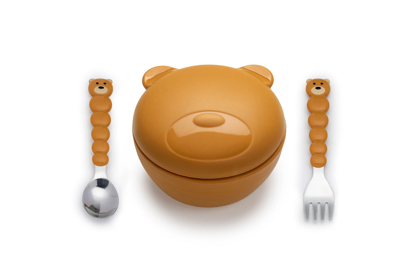 Melii Silicone Bowl with Lid & Utensils - 12 to 36 Months