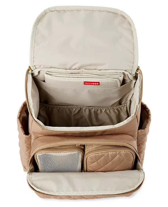 Skip Hop Forma Backpack Neutral Camel Birth+ to 24M