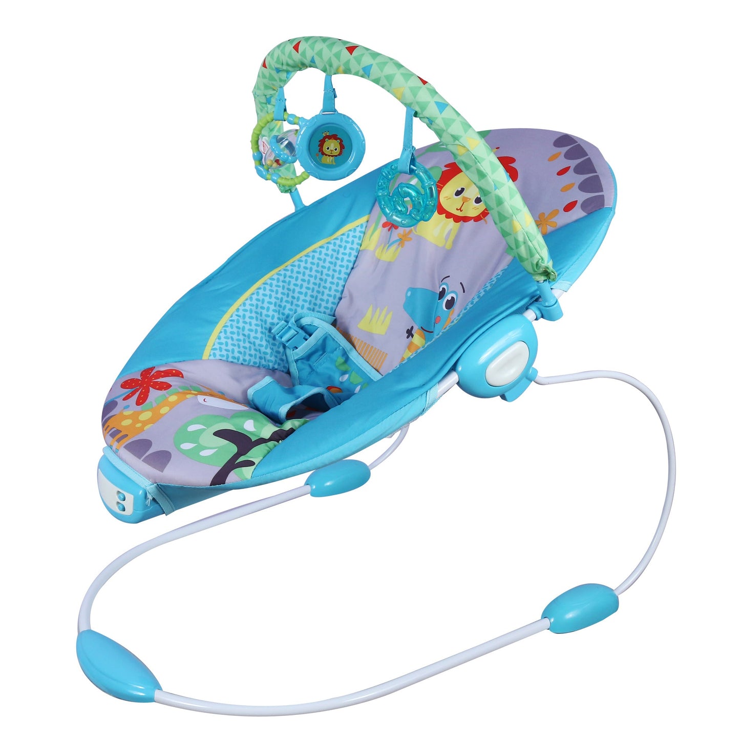 Mastela Music Vibrations Bouncer - Fashion-Grey - Birth - 6M