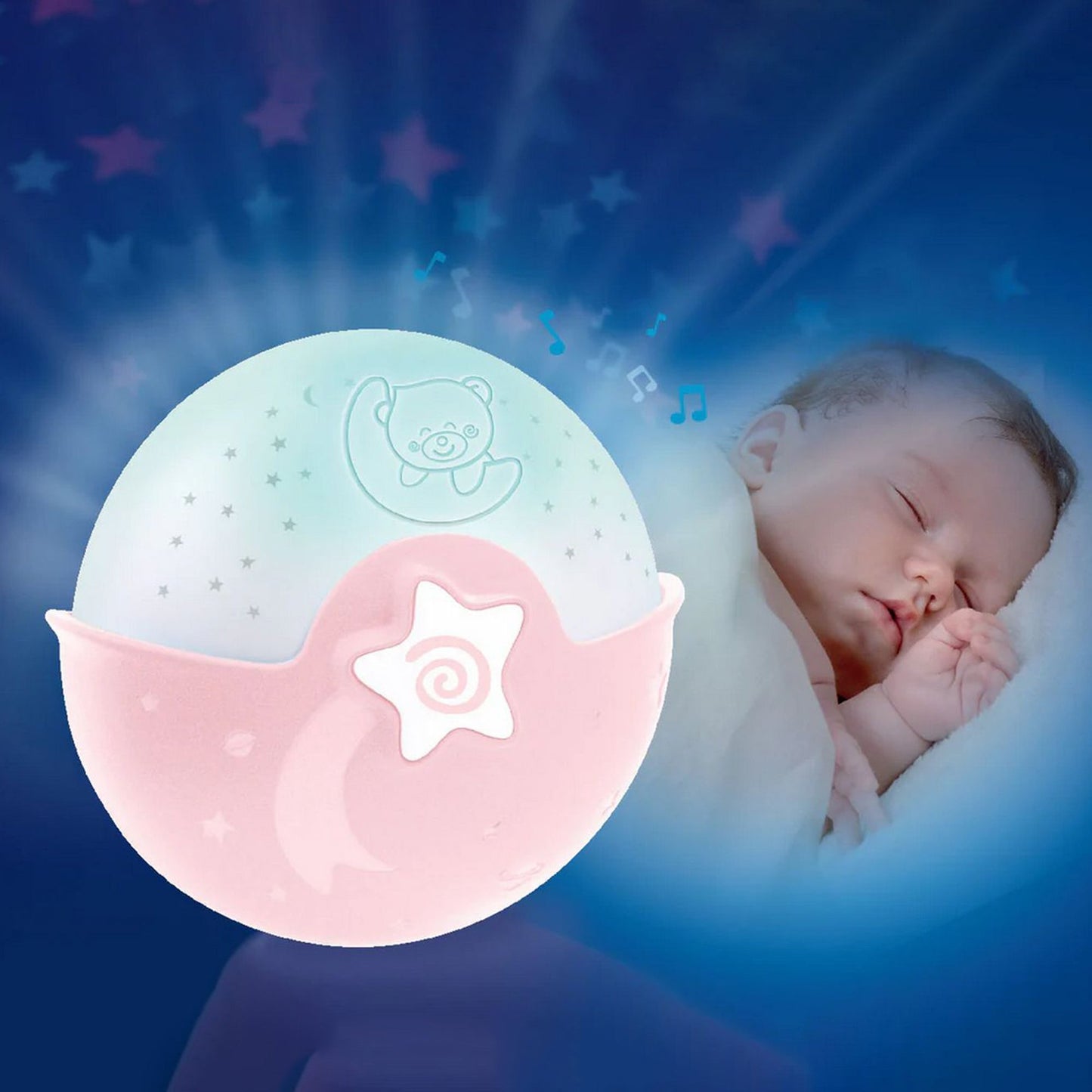 Infantino Soothing Light and Projector - Birth to 24 Months Open Box