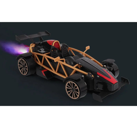 Playzu R/C Car Die-Cast Spray R/C Sports - Bk (6 Years+) Black