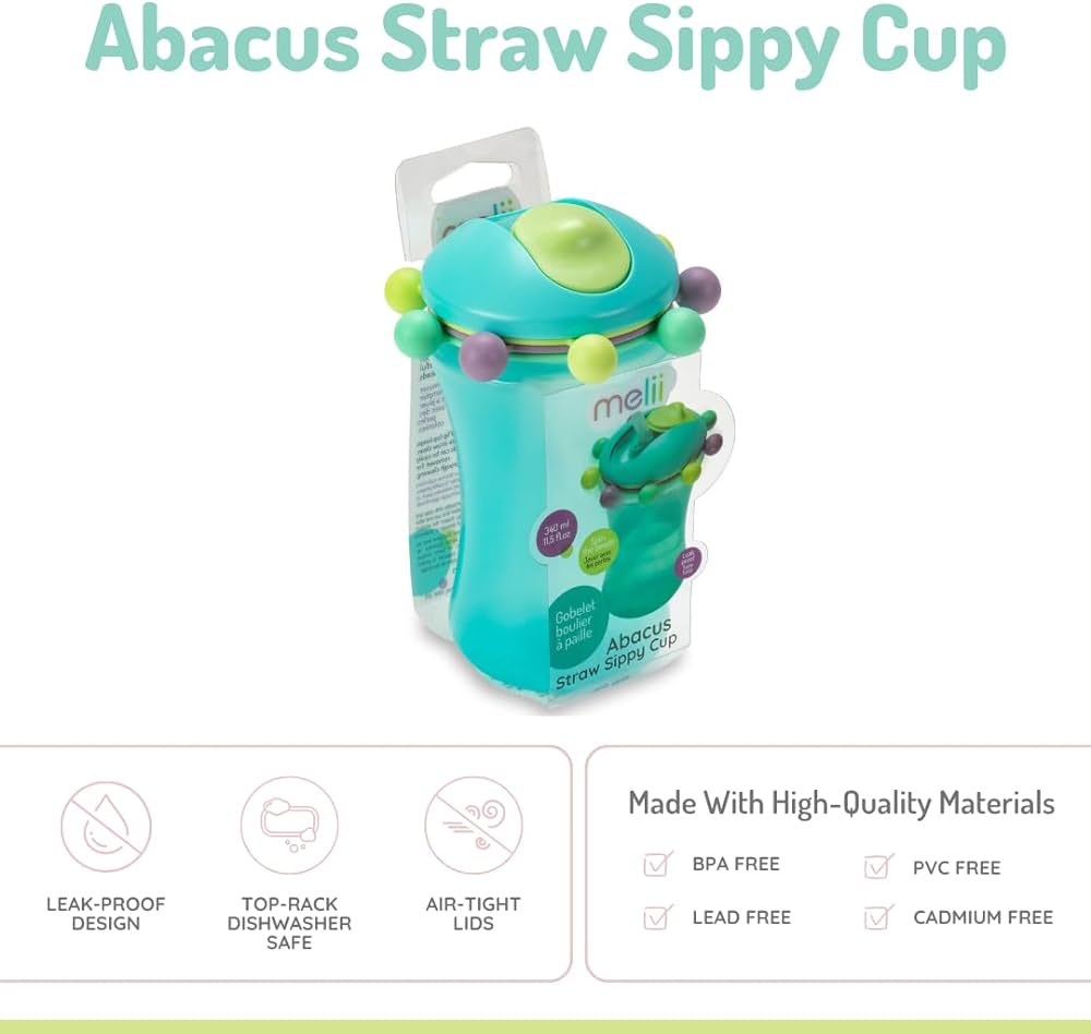 Melii Sippy Cup - Abacus - 1 pack - 12 to 48 Months
