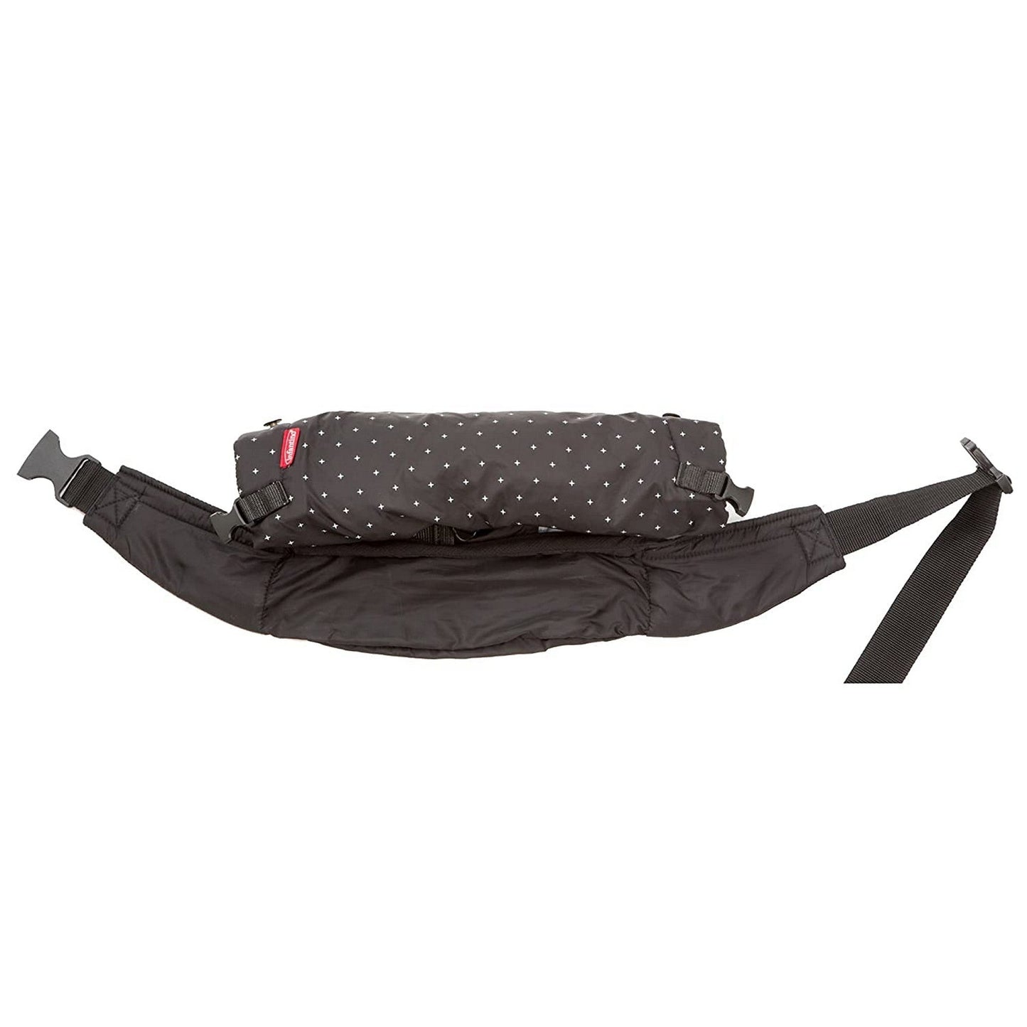 Infantino Zip Ergonomic Zip Travel 2-way Carrier Black Birth to 24 Months 5308