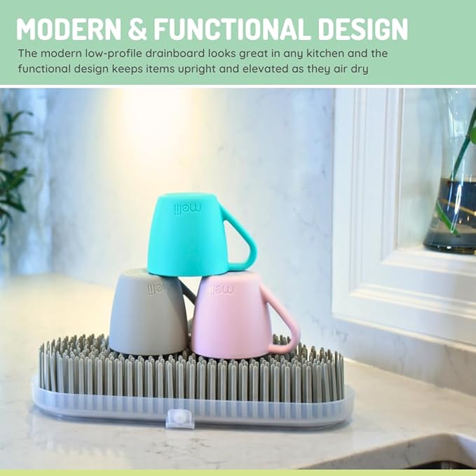Melli Cloud Drying Rack Grey Birth to 24 Months Plastic