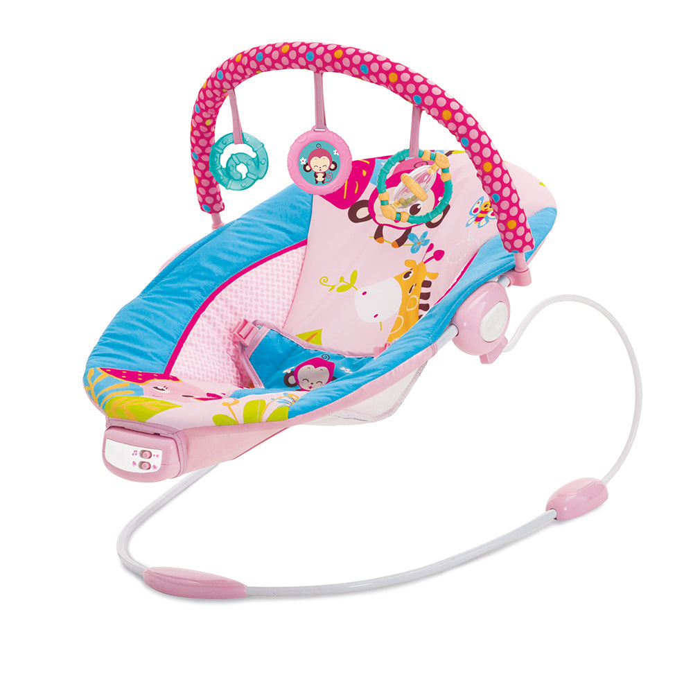 Mastela Music Vibrations Bouncer - Fashion-Grey - Birth - 6M