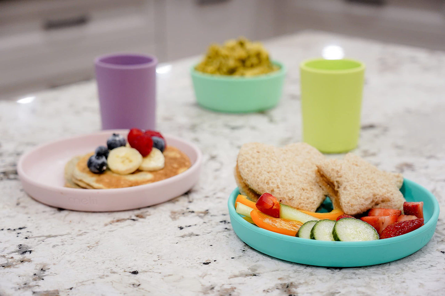 Melii 3 Piece Silicone Feeding Set - 6 to 36 Months