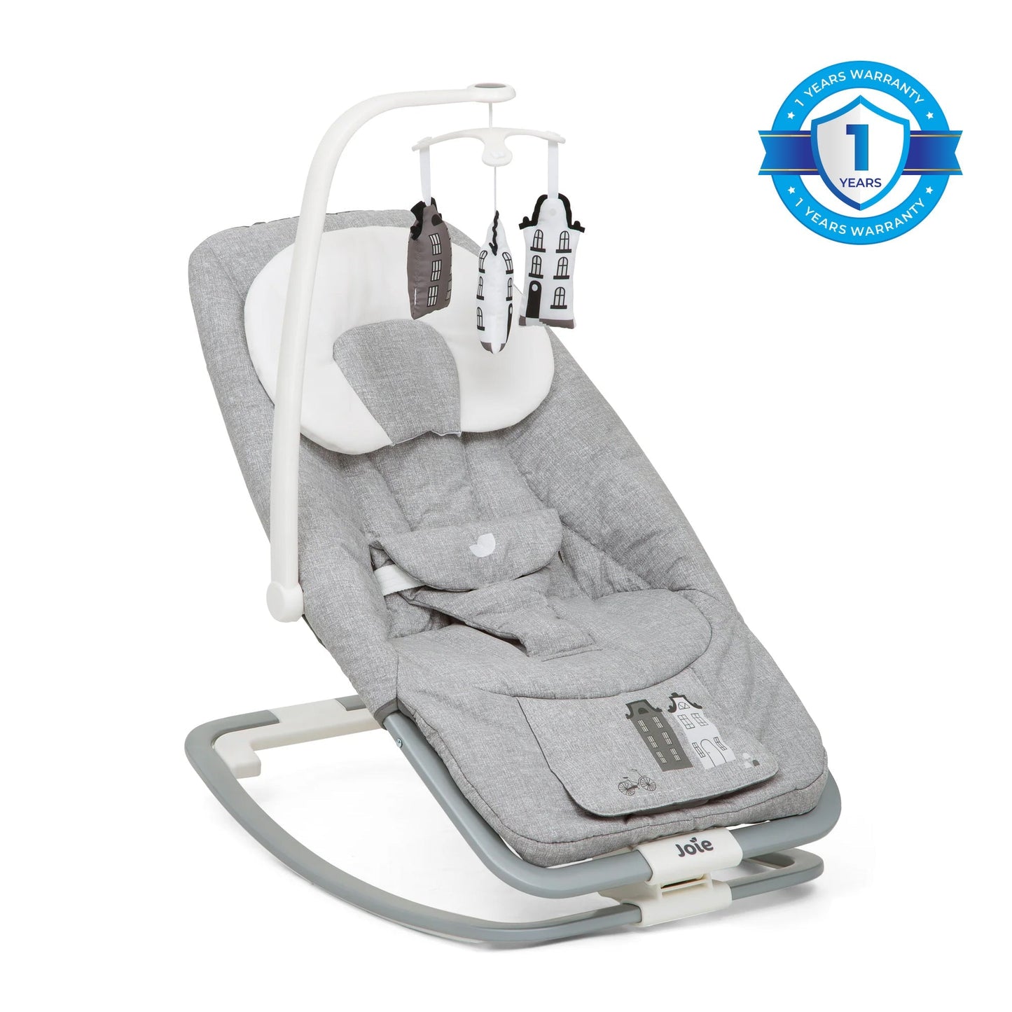 Joie Dreamer Rocker & Bouncer - Fashion Flowers Forever - Birth+ To 9Months - Distress Box - Distressed