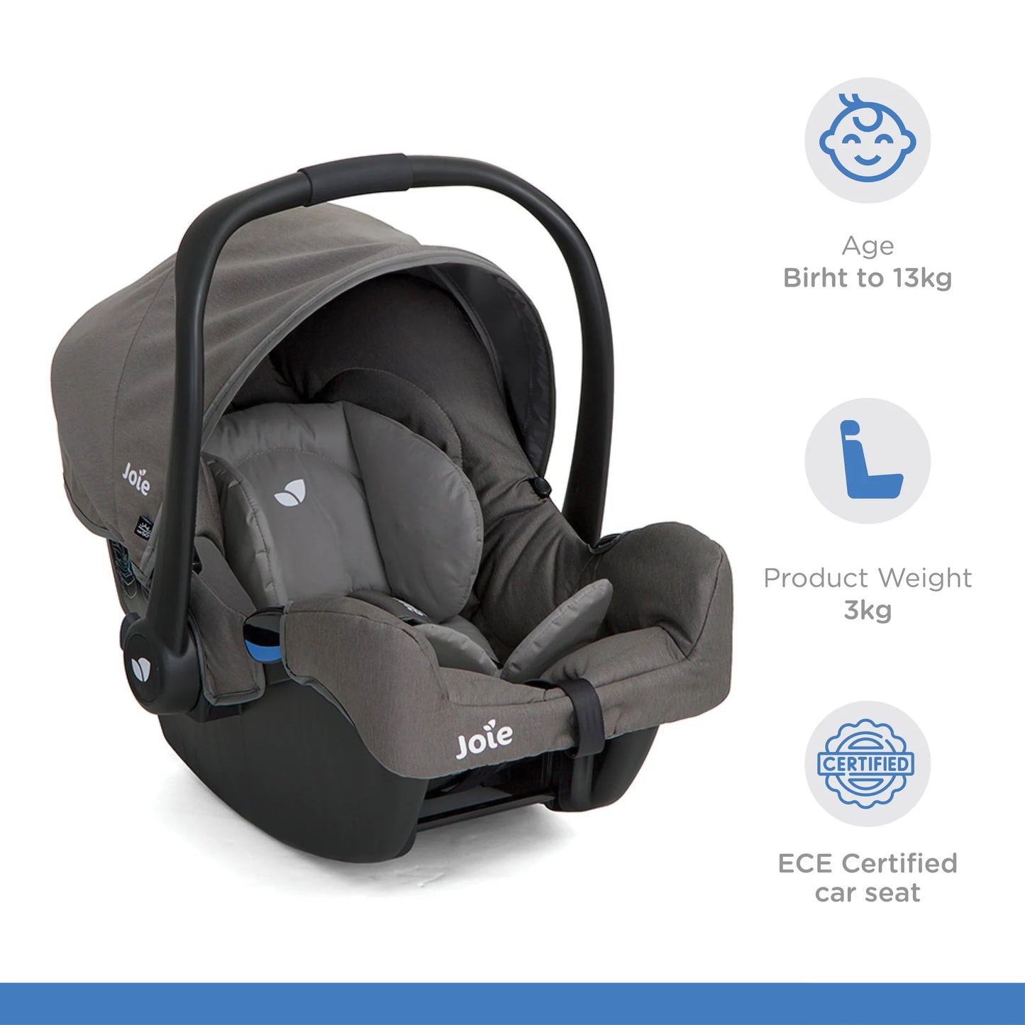 Joie Gemm Infant Carrier -Birth to 12months