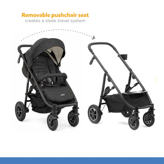 Joie Mytrax Flex Stroller-Birth to 48months (Pavement) - Open Box