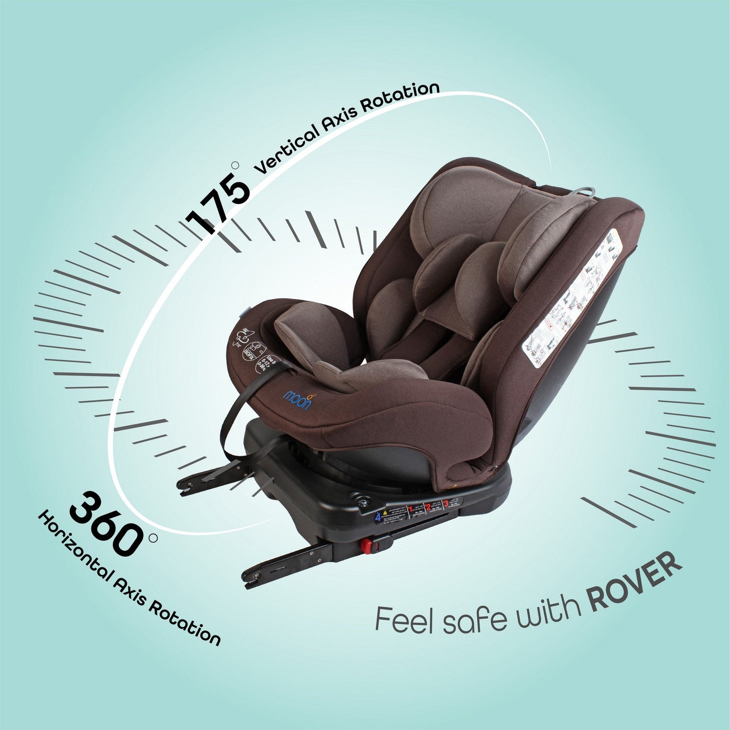 Moon Rover Baby Seat Birth to 12 Years Open Box