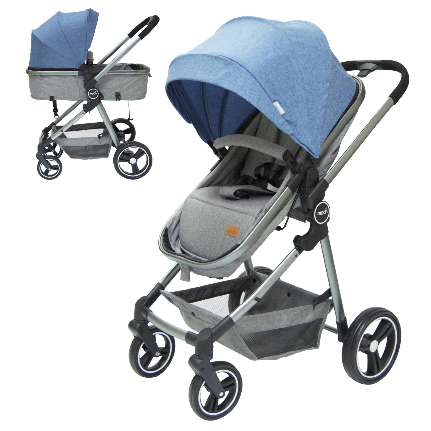 Moon Pro - 2in1 Stroller Birth to 15 kg - Open Box