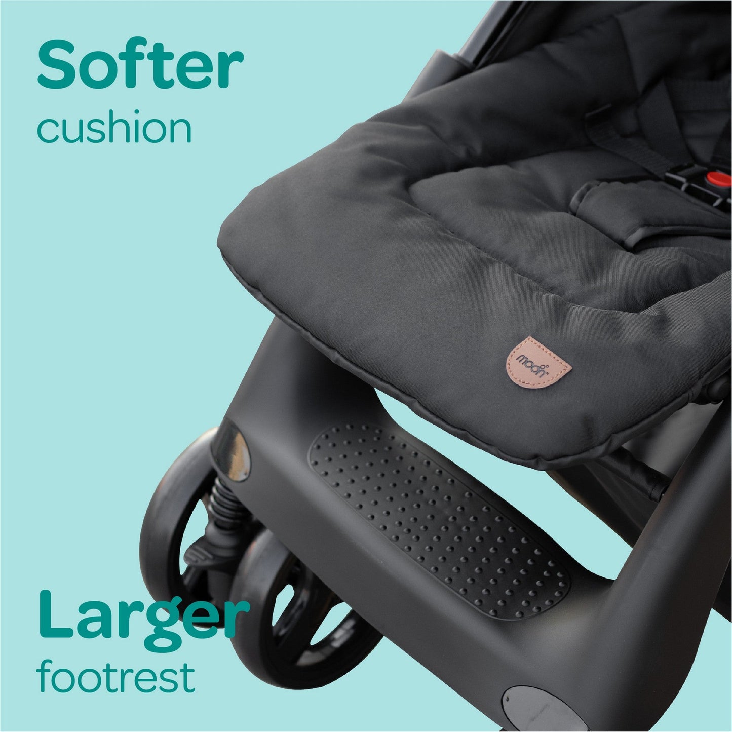 Moon Aria Stroller Birth to 15 kg - Distressed Box - Open Box