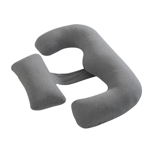 Moon Organic Multi Position Maternity Pillow with Detachable back support Maternity Accessories for Adult