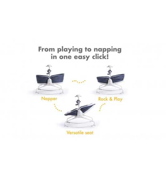 Tiny Love 3In1 Rocker Napper (Birth To 9 Months) Denim