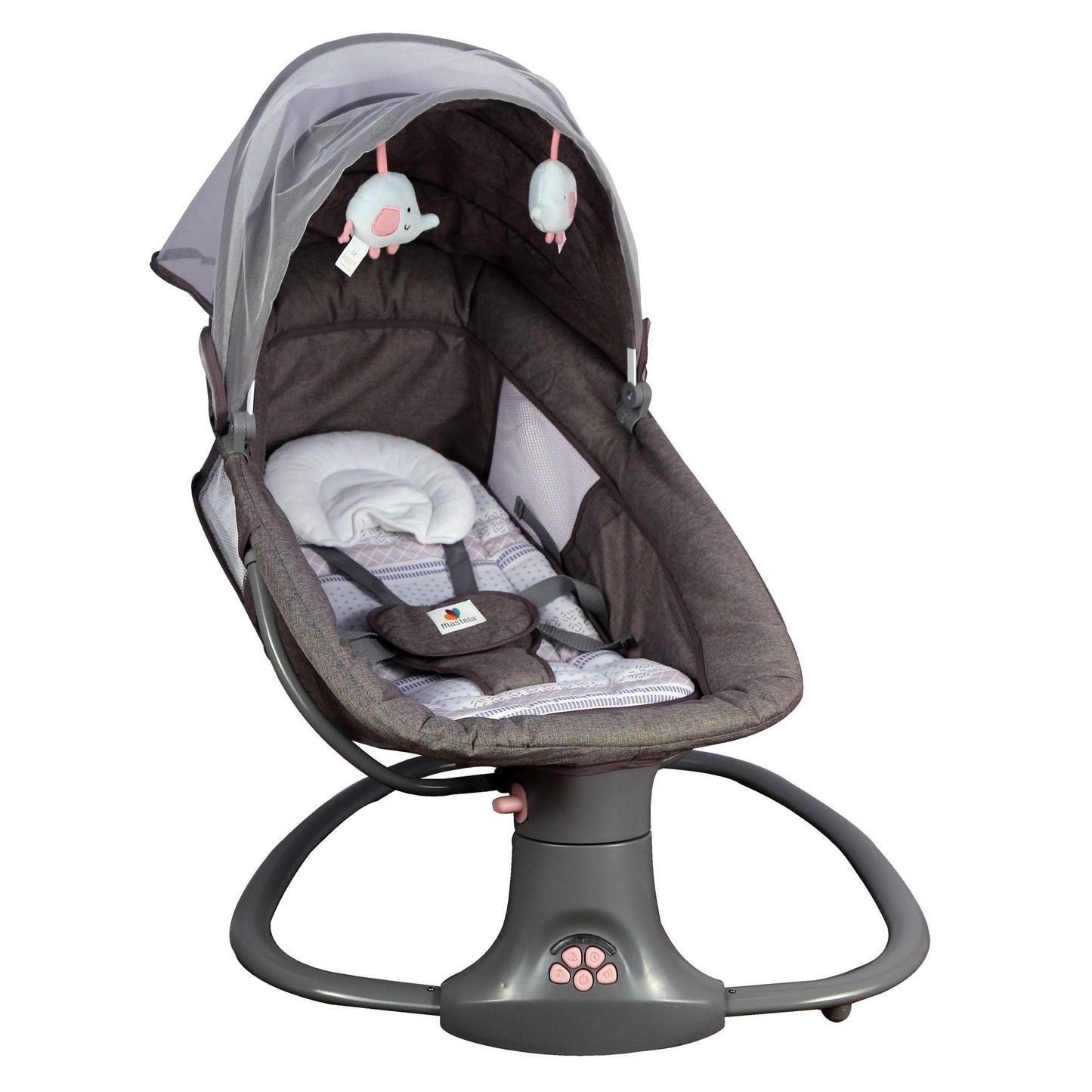 Mastela Deluxe Multi-Function Swing Swing Grey 3M To 36M - Distressed