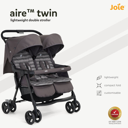 Joie Stroller Aire Twin (Birth to 36 Months) - Open Box