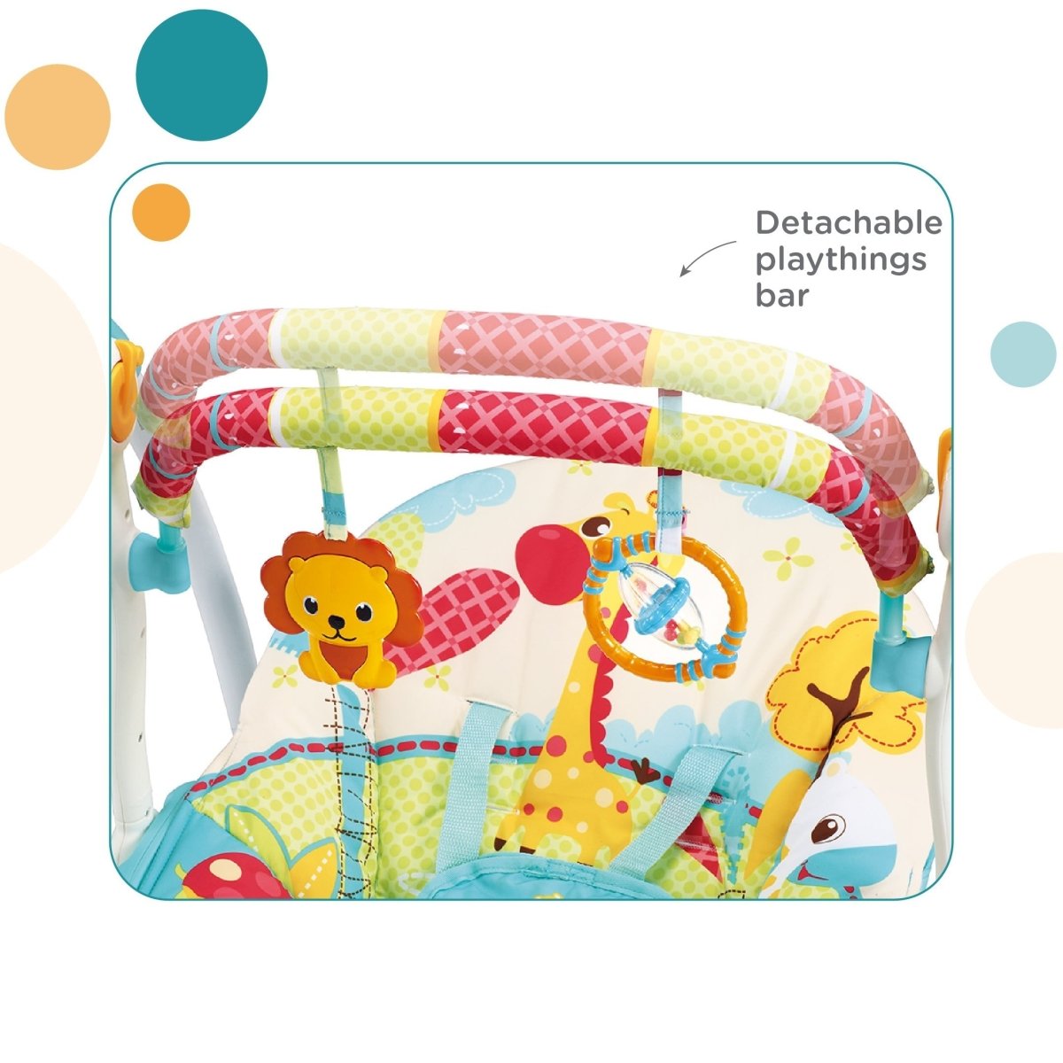 Mastela Deluxe Portable Swing Aqua Birth+ to 6M