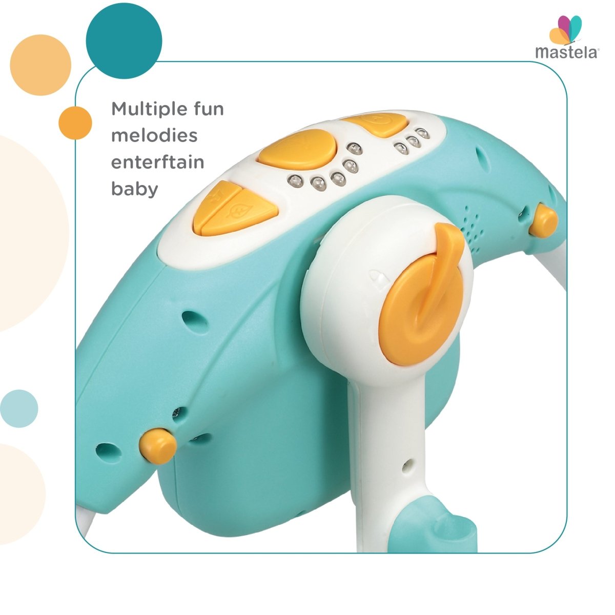 Mastela Deluxe Portable Swing Aqua Birth+ to 6M