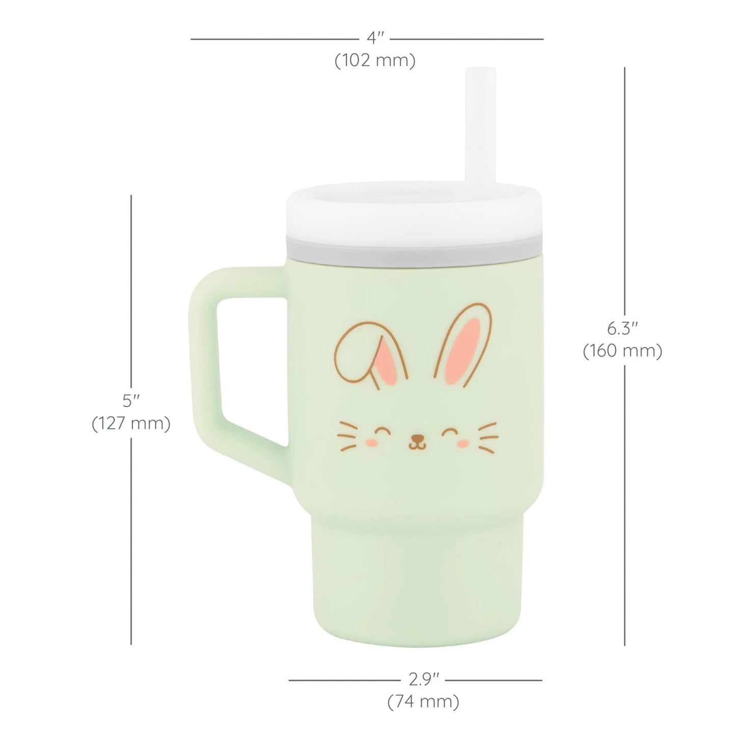 My 1st Tumbler™-Silicone, 9 oz, Easter Bunny