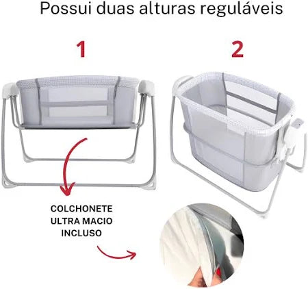 Mastela Deluxe 4In1 Bassinet (Birth To 36 Months) White