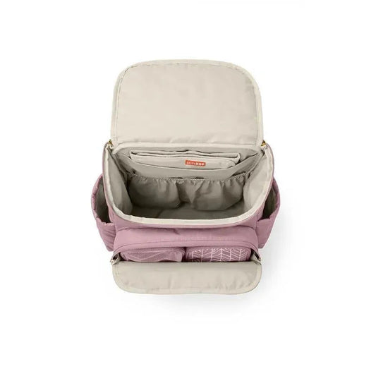 ship hop Forma Diaper Backpack- Mauve Mist