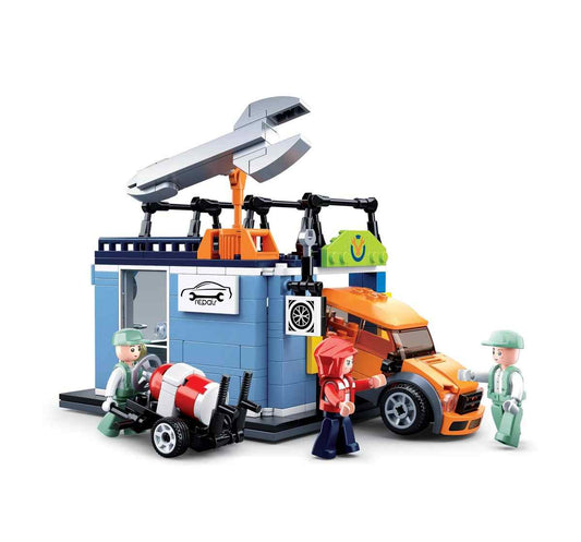 Sluban / Playzu Building Block Toy Maintenance Shop (6 Years+) Multicolor