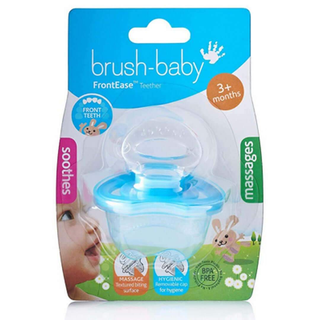 Brush Baby Front Ease Teether & Rattle || 3months To 1years - Toys4All.in