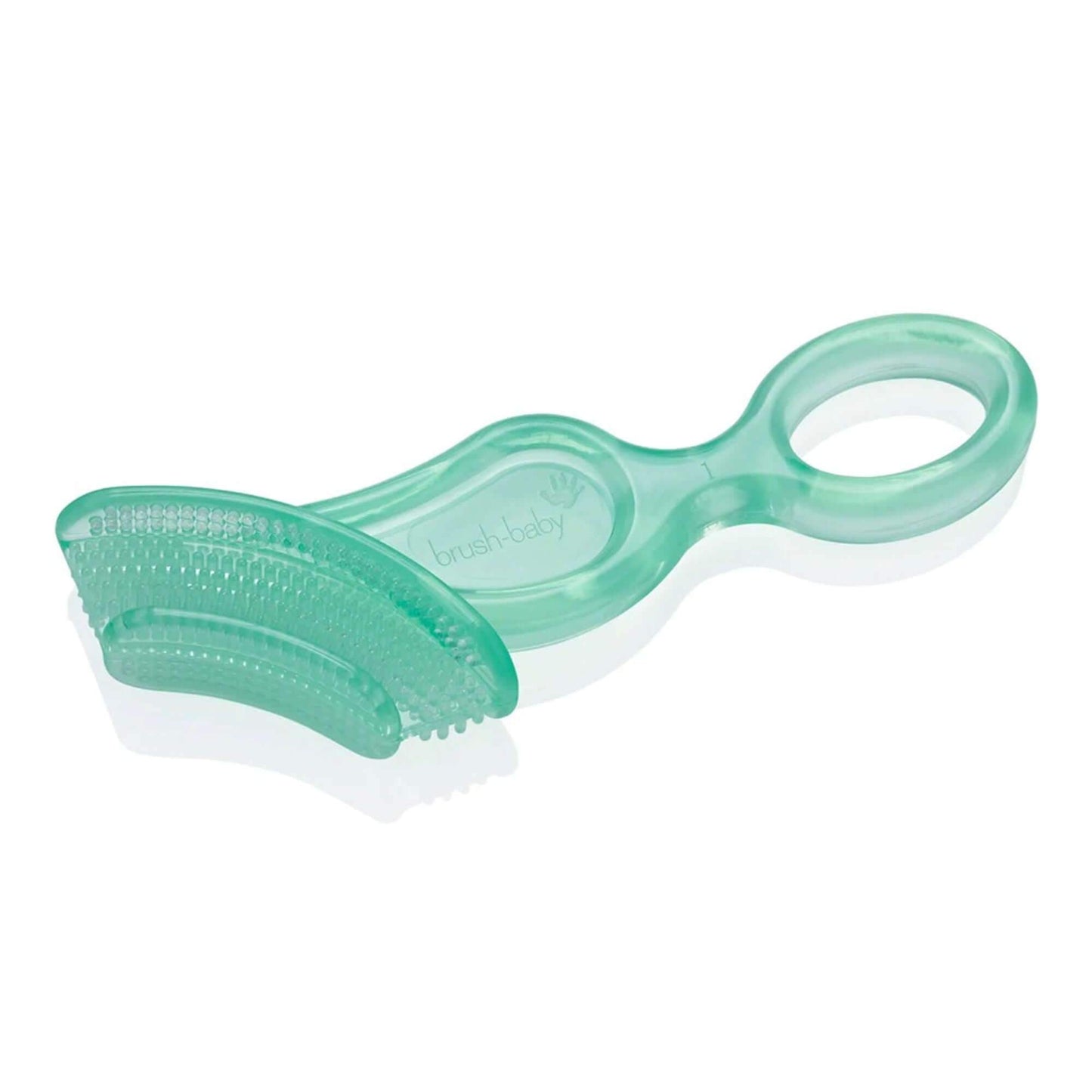 Brush Baby Teal Color New Chewable Toothbrush || 4months to 12months - Toys4All.in