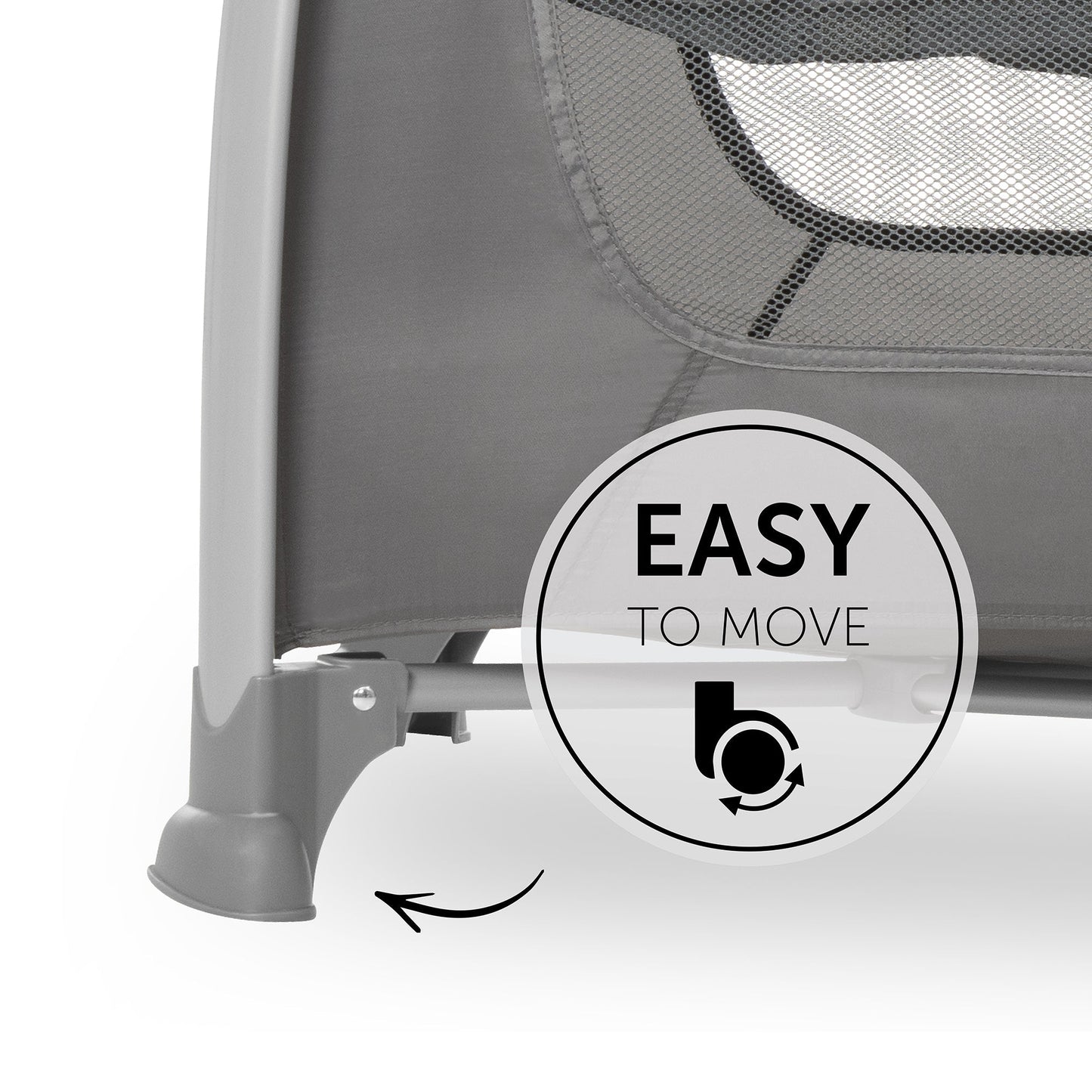 Hauck Play N Relax Center Playard | Fashion Charcoal | Used for Birth+ to 36M - Toys4All.in