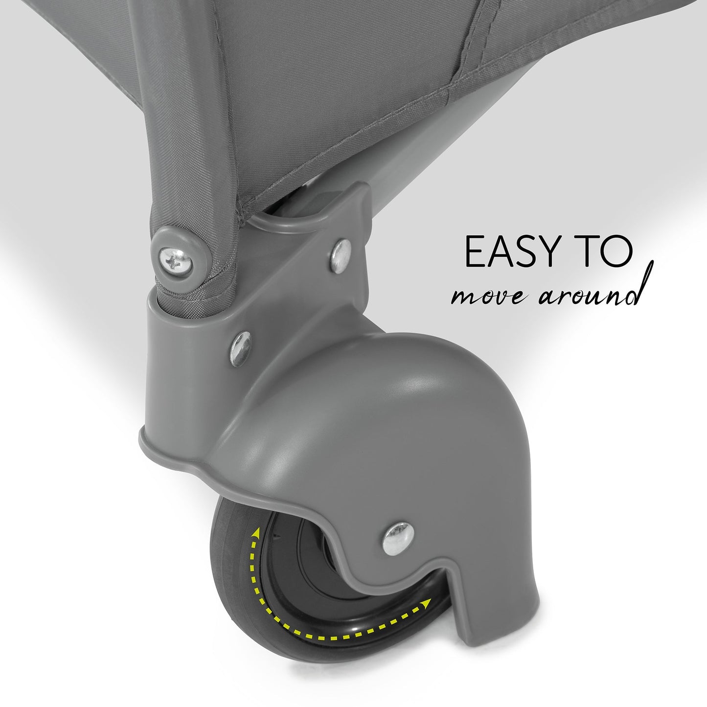 Hauck Sleep N Play Go Plus Playard | Fashion Grey | Used for Birth+ to 36M - Toys4All.in