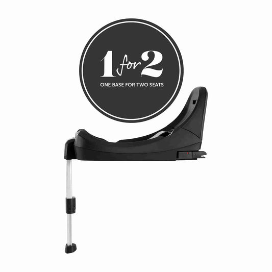 Hauck iPro Base Car Seat | Fashion Black | Used for Birth+ to 48M - Toys4All.in