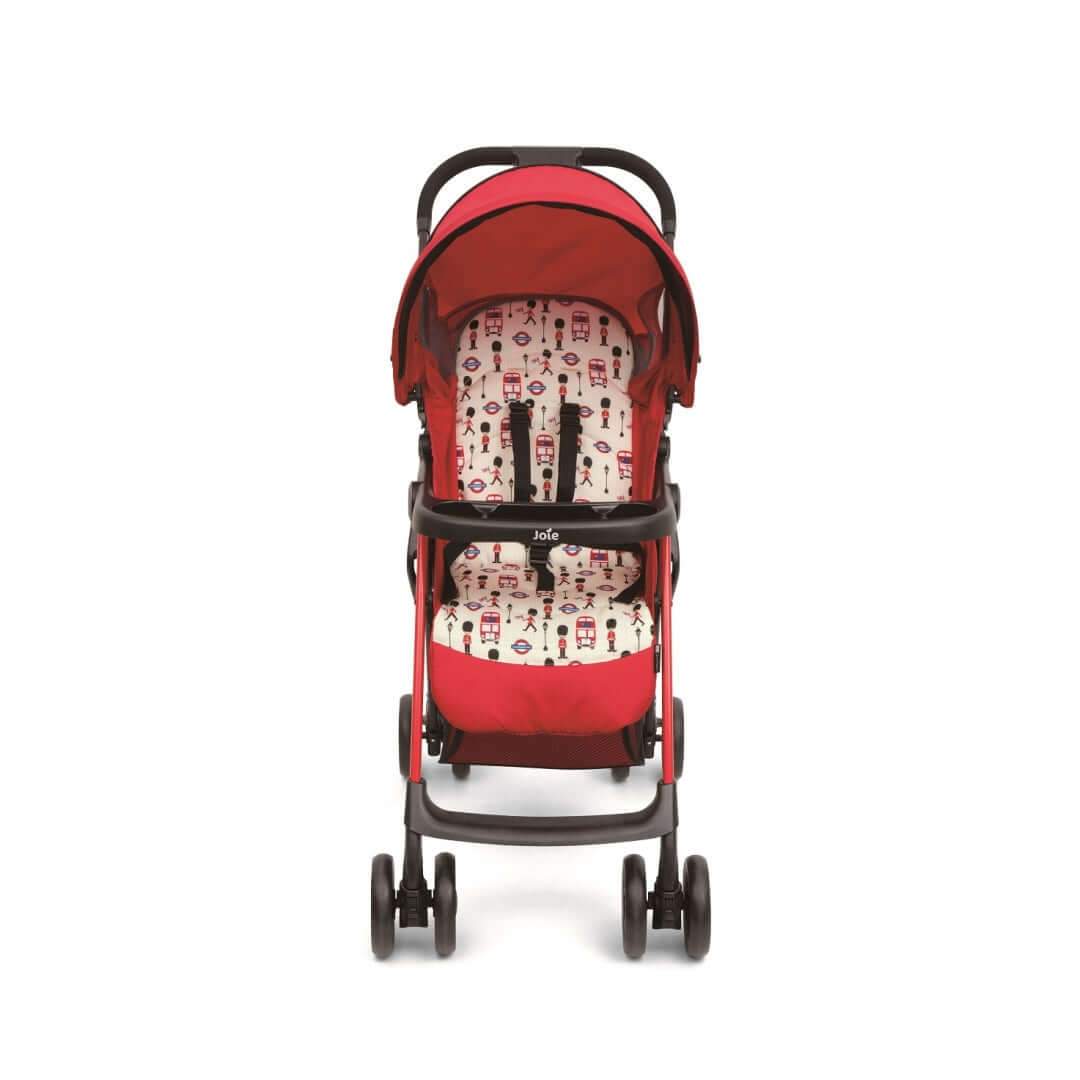 Joie Aire Lite Stroller - Fashion Soldier Red - Birth+ To 36Months - Distress Box - Distressed