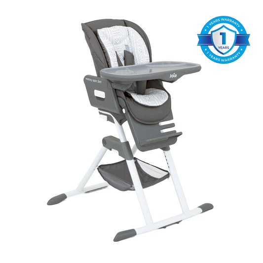 Joie Mimzy Spin 3in1 High Chair || Fashion-Tile || Birth+ to 36months - Toys4All.in