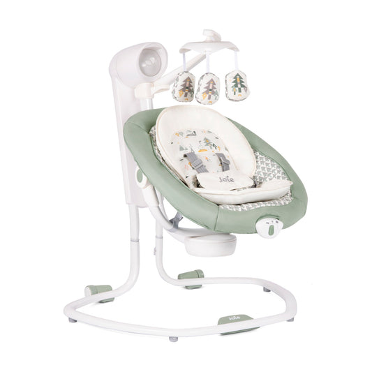 Joie Serina Swivel Swing || Fashion-Wild Island || Birth+ to 9months - Toys4All.in