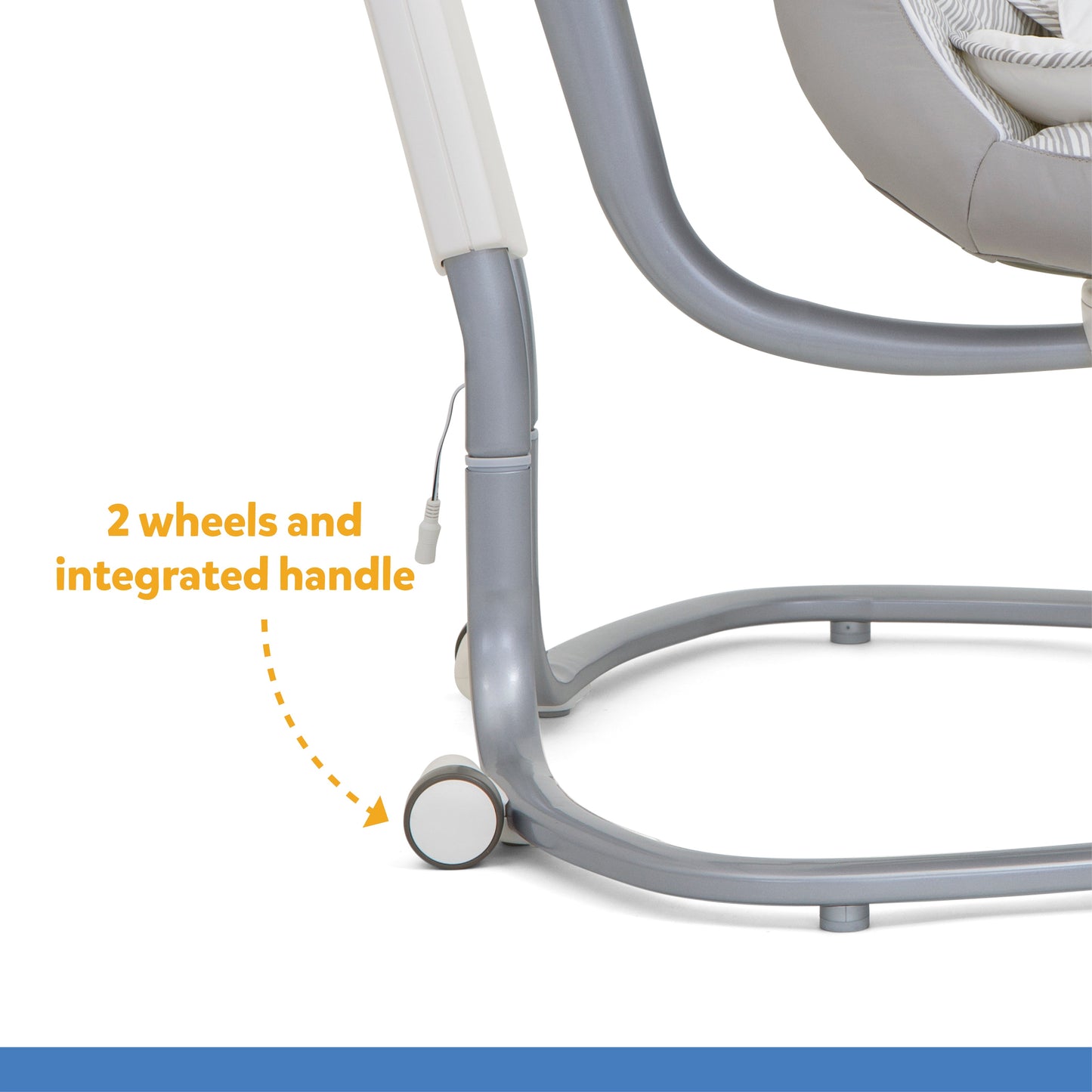 Joie Serina Swivel Swing || Natures Alphabet || Birth+ to 9months || Distress Box - Toys4All.in