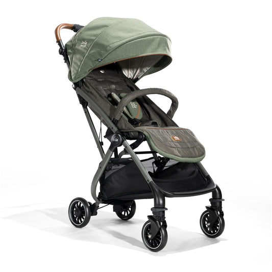 Joie Tourist Signature W/ Rc & Adpt & Tb Stroller || Fashion-Pine || Birth+ to 36months - Toys4All.in