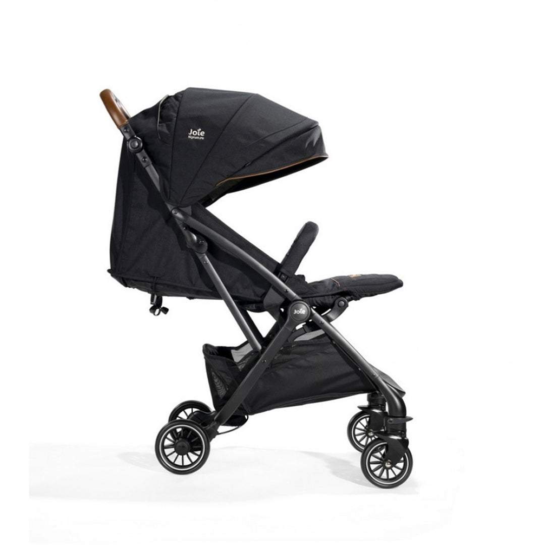 Joie Tourist W/ Rc & Adpt & Tb Coal Color Stroller || Birth+ to 36months || Distress Box - Toys4All.in