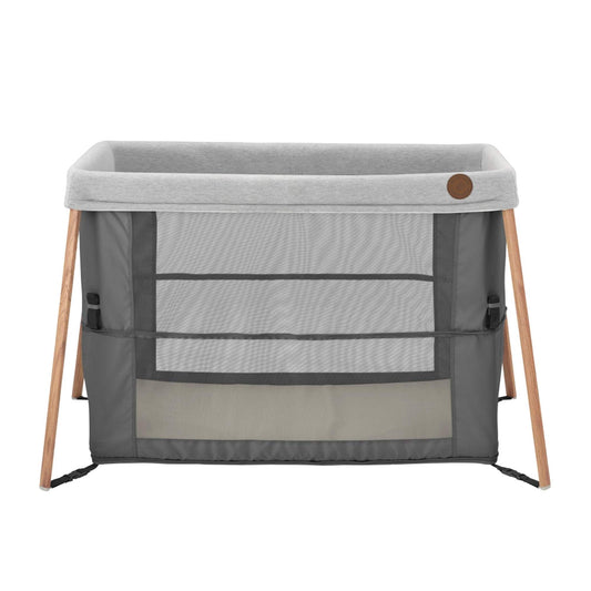 Maxi Cosi Iris Playard || Fashion-Essential Graphite || Birth+ to 36months - Toys4All.in