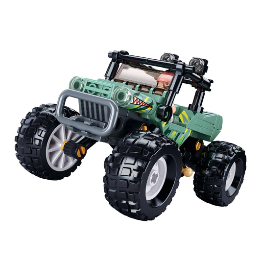 SLUBAN® Off-road Vehicle-Green Building Blocks || 8years to 14years - Toys4All.in
