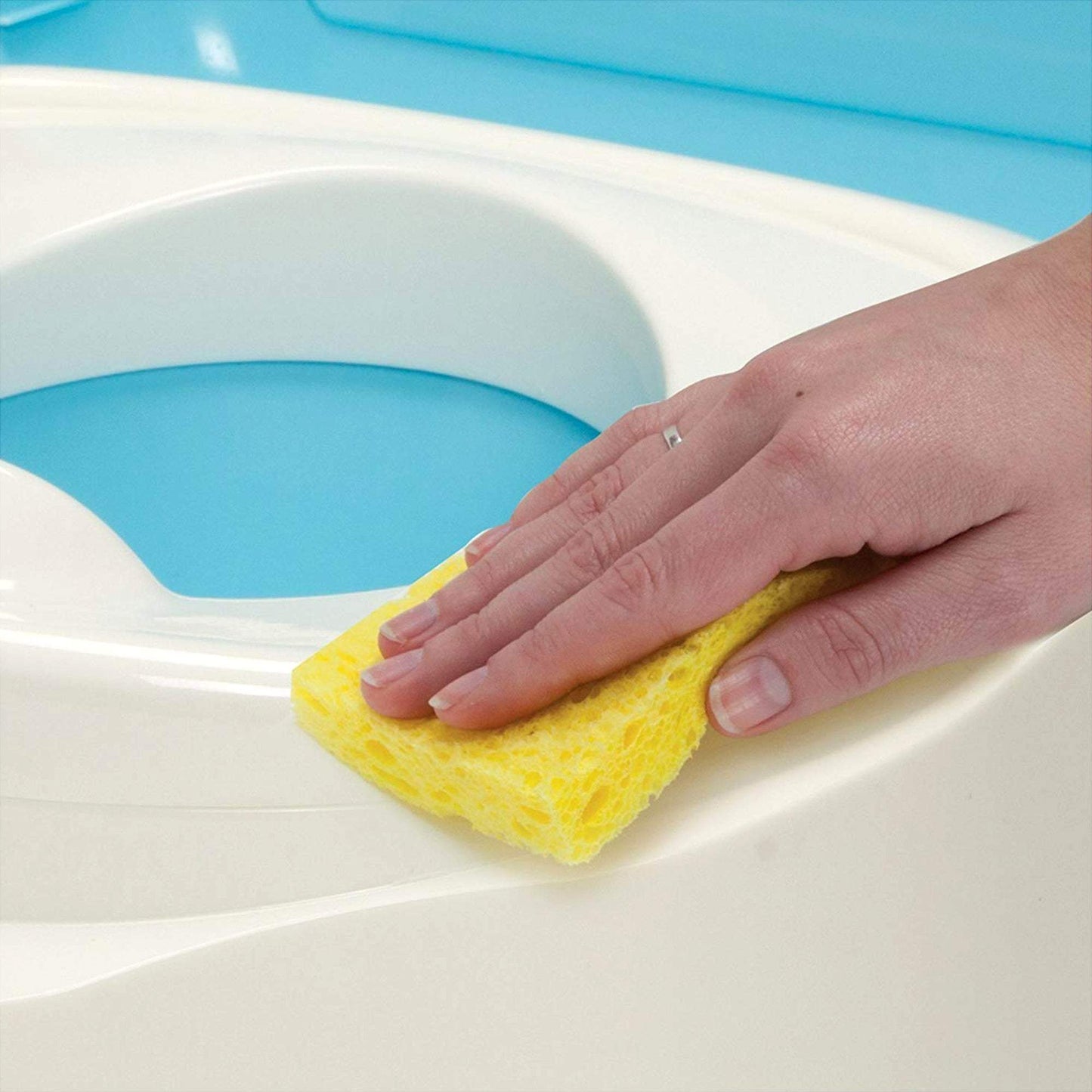 Safety 1st Clean Comfort 3in1 Potty Blue & White 18M to 36M - Toys4All.in