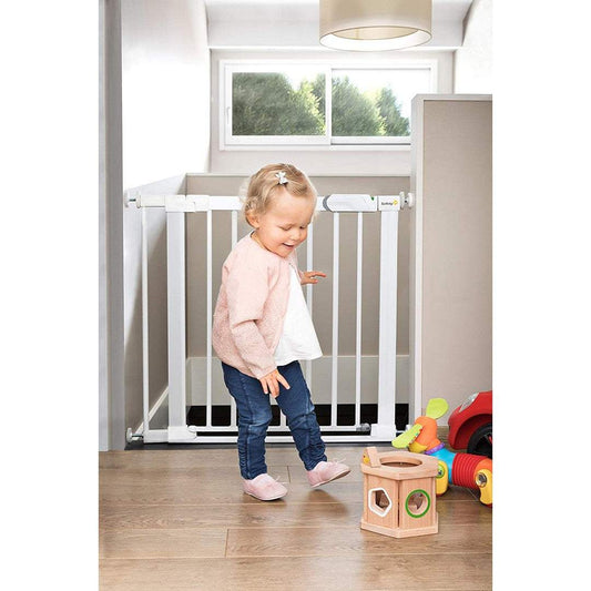 Safety 1st Flat Step Gate White || 3months to 48months - Toys4All.in