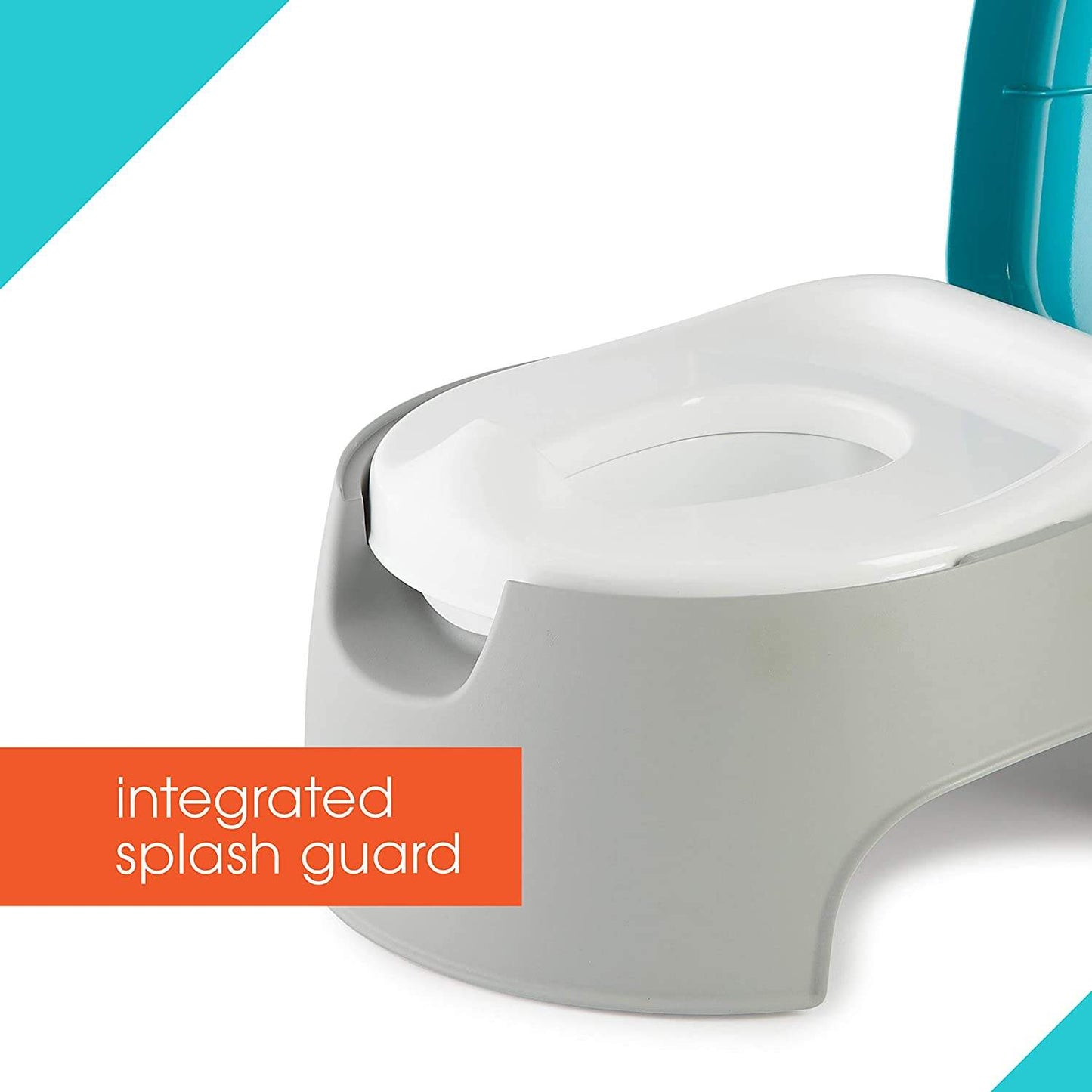 Summer Infant 3In1 Train With Me Potty || Fashion-Blue & Grey || Used for 18months To 48months - Toys4All.in