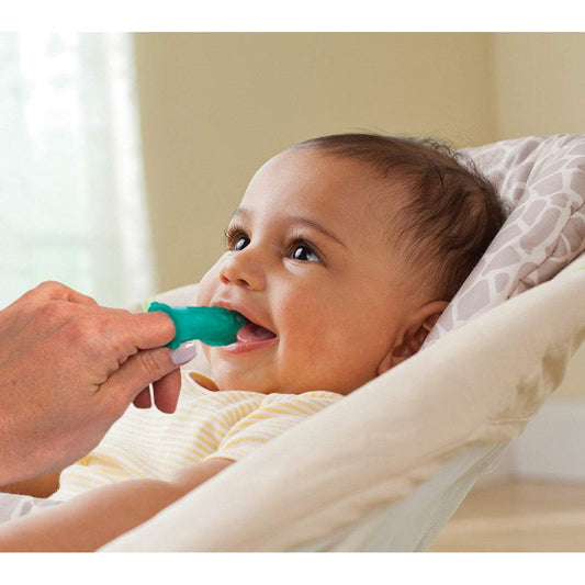 Summer Infant 5 Pc. Oral Care Kit (3L) || Fashion-Teal & White || Used for Birth+ to 12months - Toys4All.in