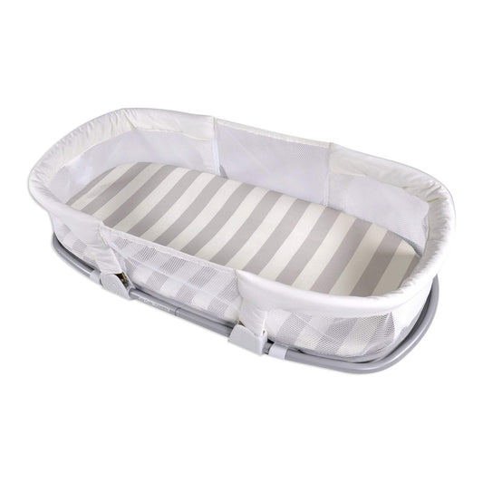 Summer Infant By Your Side Sleeper Bassinet || Fashion-Grey || Used for Birth+ to 6months - Toys4All.in