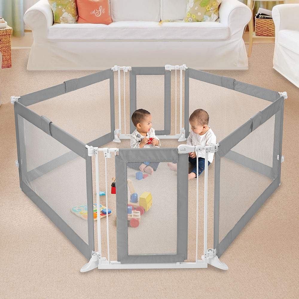 Summer Infant Custom Fit Gate Grey (3 month to 36 months) - Toys4All.in