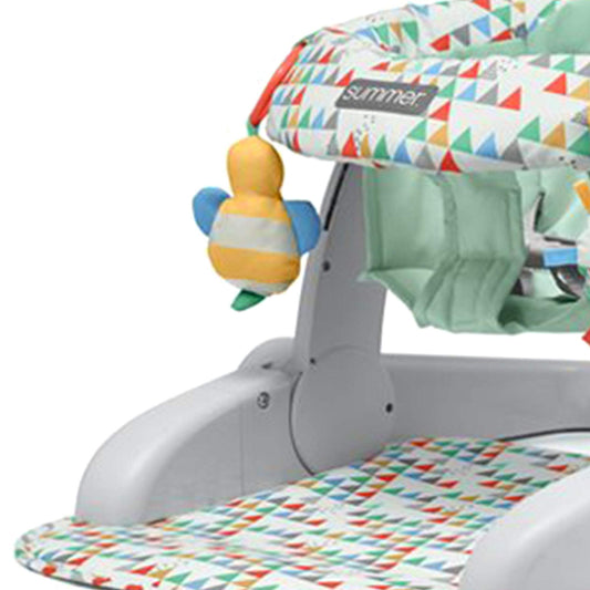 Summer Infant Learn-To-Sit 2-Position Floor Seat Booster Grey || 4months to 12months - Toys4All.in