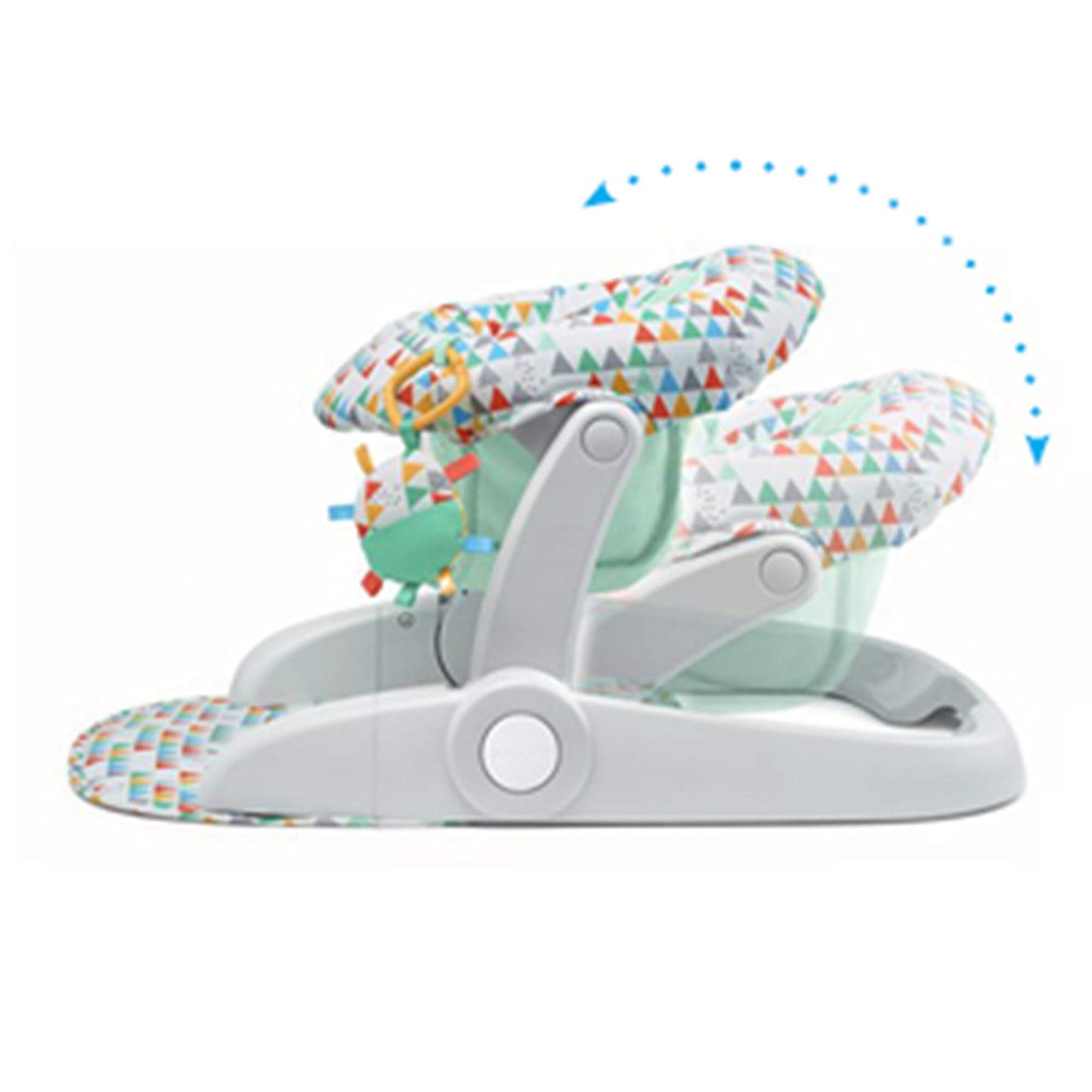 Summer Infant Learn-To-Sit 2-Position Floor Seat Booster Grey || 4months to 12months - Toys4All.in