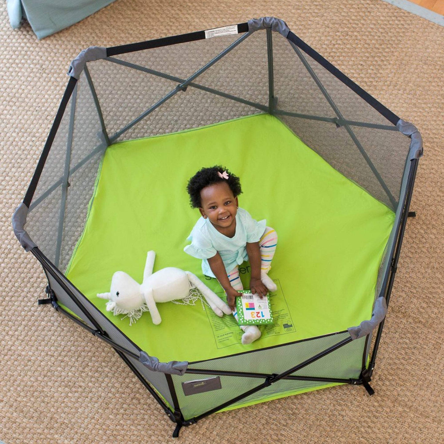 Summer Infant Pop N Play Portable Playard Black (3M to 36M) - Toys4All.in