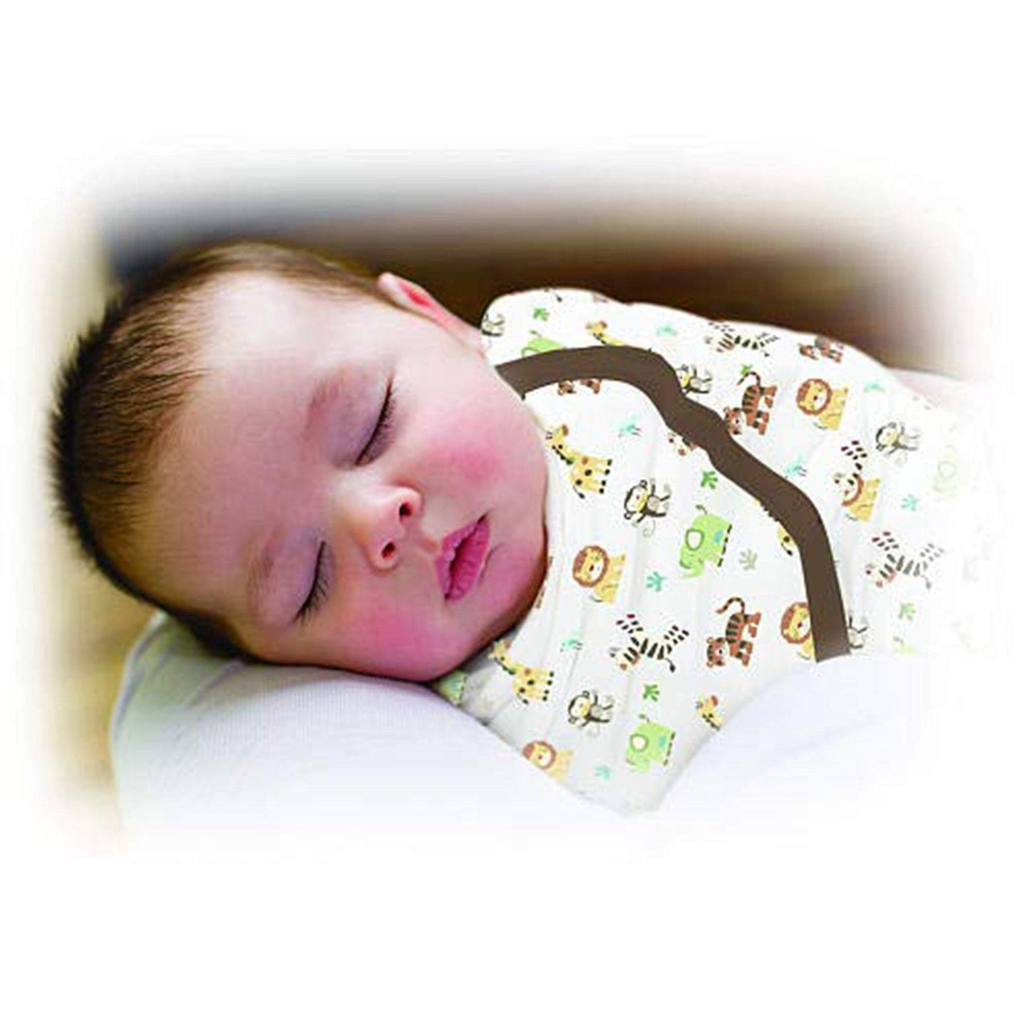 Summer Infant Swaddleme Sm 1 Pk Swaddle Jungle || Birth+ to 12months - Toys4All.in