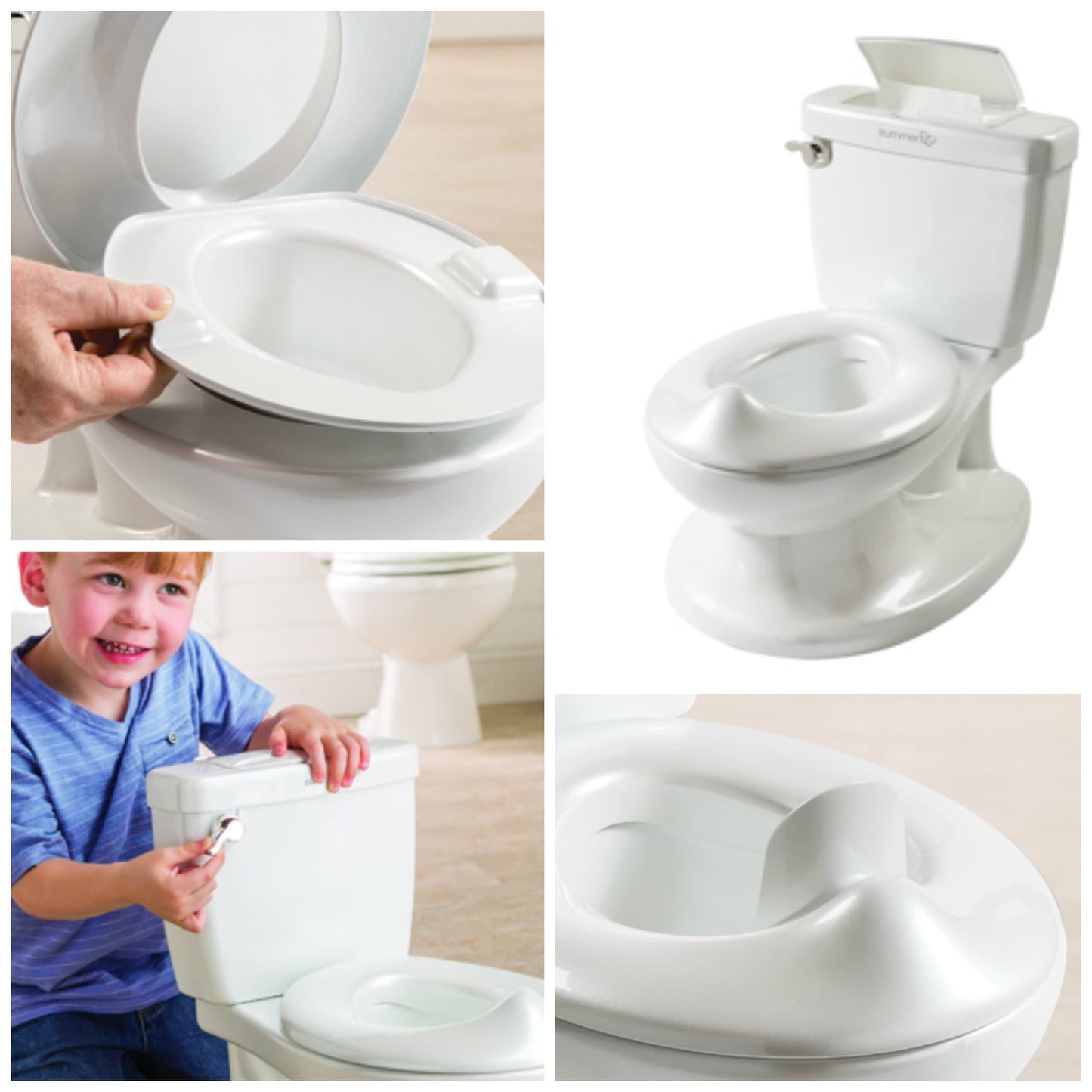 Summer Infant White Color My Size Potty || || 12months to 36months || Distress Box - Toys4All.in